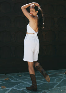 Linen Tie Top