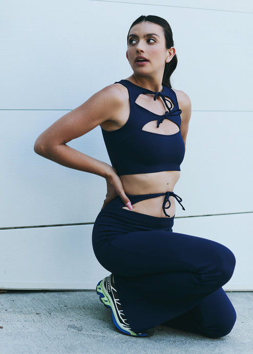 Double Bow Sports Bra