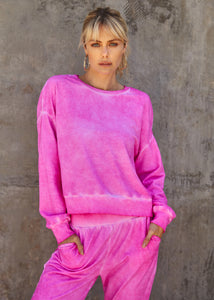 Highlighter Cropped Sweats