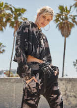 Skate or Dye Crop Hoodie