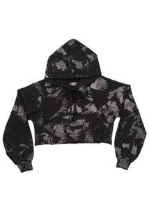 Skate or Dye Crop Hoodie