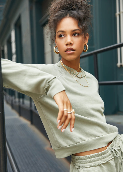 City Girl Crewneck Pullover